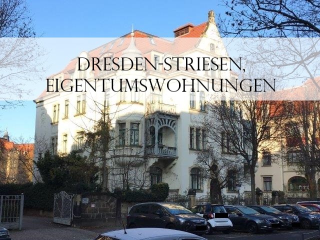 Dresden-Striesen, Eigentumswohnungen, Vermittlung