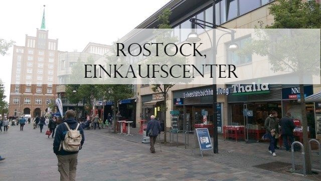 Rostock, Einkaufscenter, Vermittlung
